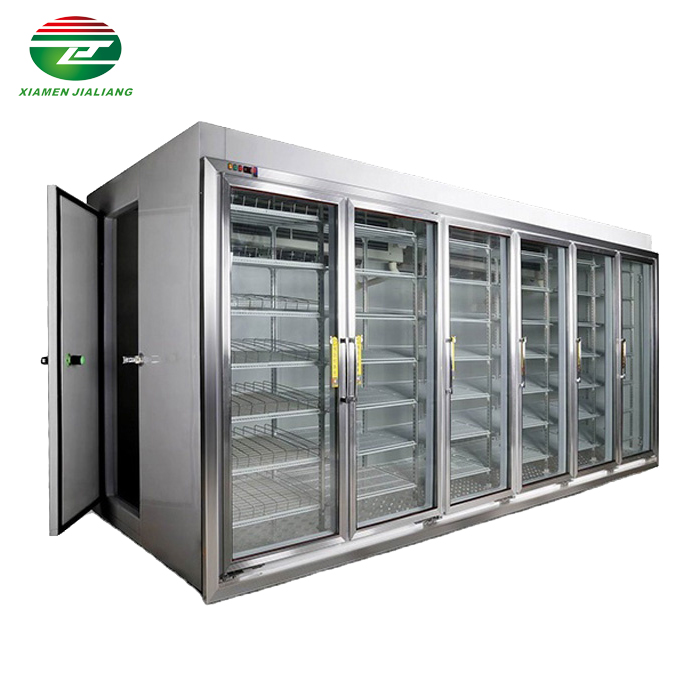 L Type Cold Room Glass Door Honey Cheese Storage Room