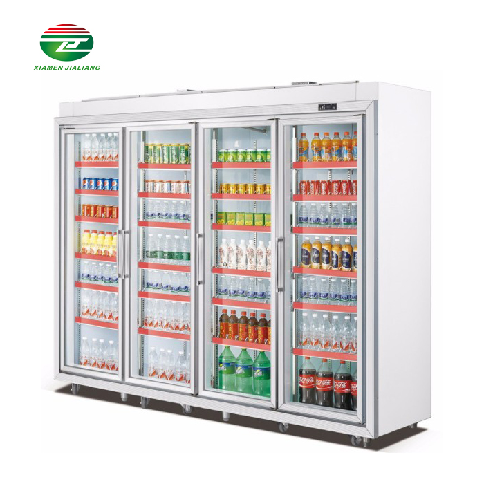  Sale Glass Door Chocolate Display Cooler Supermarket Vegetable Display Cooler