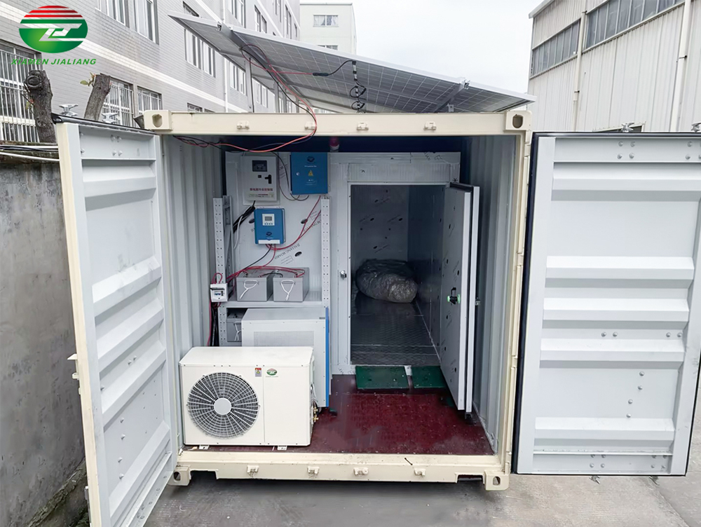 solar powered cold storage container price