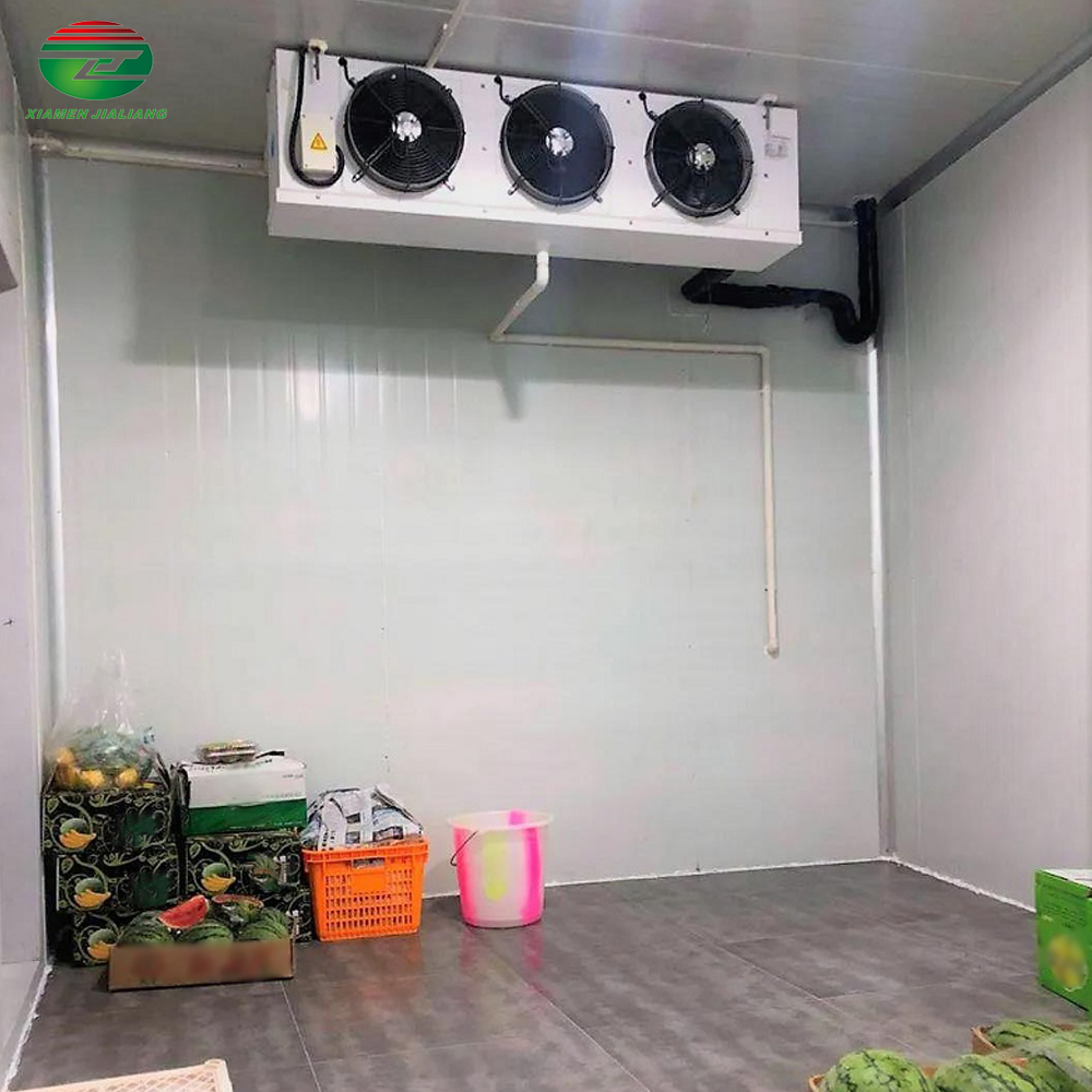 large cold room for fruits and vegetables